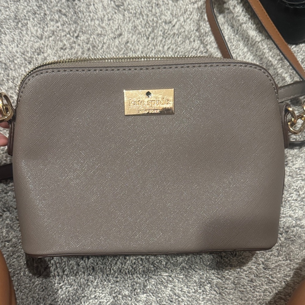 Kate Spade Taupe Crossbody Bag